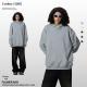 Mens Relaxed American-Style Hooded Casual Sweatshirt