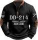 Digital-Print Christmas Cartoon Mens Crew-Neck Zip-Up FallWinter Sweatshirt
