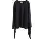Unique Long-sleeved Crew Neck Sweatshirt With Long Tassels - A Versatile Runway Style