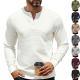 Mens Long-Sleeve Sweatshirt With Jacquard Small Plaid Pattern