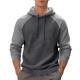 Mens Jacquard Small-check Hooded Casual Sweatshirt