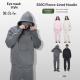 American-style Fleece-lined Thickened Heavy-weight Mens Hoodie