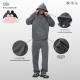 American-style Fleece-lined Thickened Heavy-weight Mens Hoodie