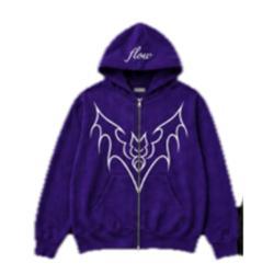 Couples Matching Hooded Zip-Up Jacket With Positioning Print