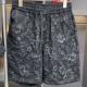 Mens Summer New Arrival Casual Set With Embossed Floral Pattern