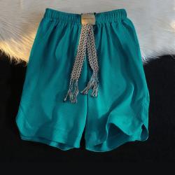 Waffle-Weave Casual Shorts For Men