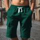 Multi-pocket Utility Five-point Shorts Sporty And Casual