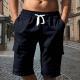 Multi-pocket Utility Five-point Shorts Sporty And Casual