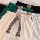 Summer Youth-style Straight-leg Sweatpants For Men
