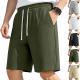 Mens Twill Wrinkle-Resistant Casual Shorts