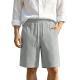 Mens Twill Wrinkle-Resistant Casual Shorts