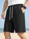 Mens Twill Wrinkle-Resistant Casual Shorts