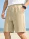 Mens Twill Wrinkle-Resistant Casual Shorts
