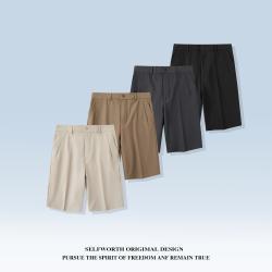 Mens Stylish Thin Loose-fit Plus-size Casual Shorts