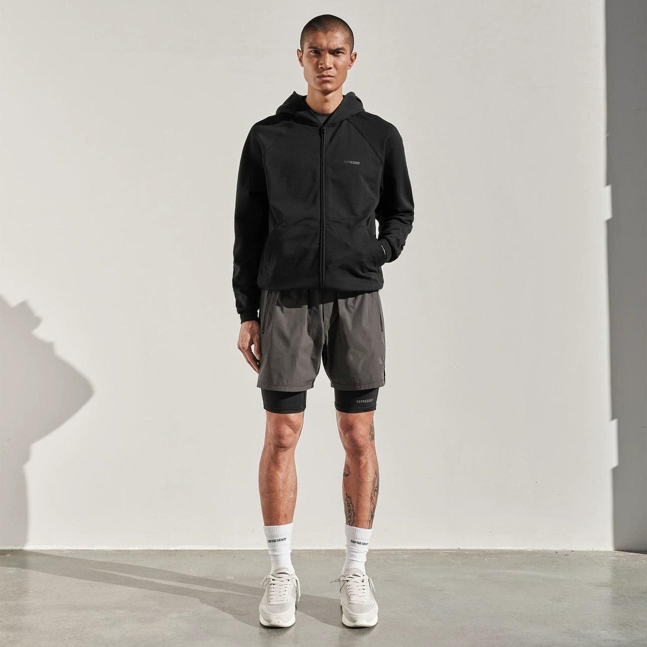 Mens Casual Loose-Fit Outdoor Training Shorts