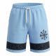 Mens Loose-Fit Breathable Printed Beach & Resort Shorts