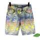 Fashionable Versatile Loose-fit Jacquard Capri Pants Casual Trousers