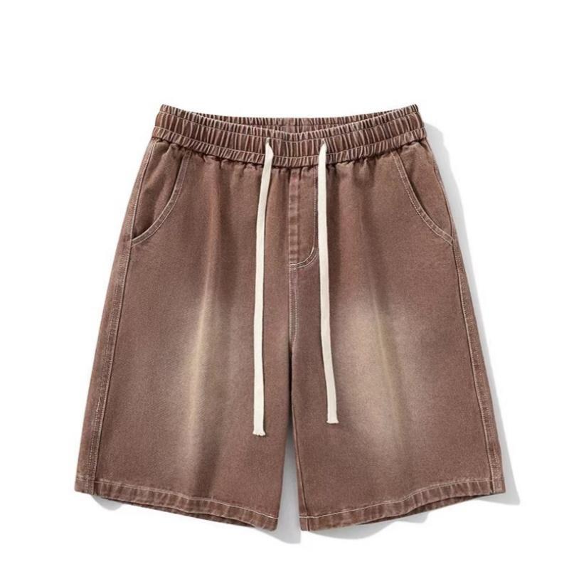 Washed Denim Shorts For Men And Women