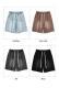 Washed Denim Shorts For Men And Women