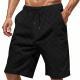 Mens Shorts Loose-fit Casual Heavyweight Jacquard Check Pattern