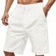 Mens Shorts Loose-fit Casual Heavyweight Jacquard Check Pattern
