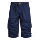 Mens Capri Pants Loose Straight-leg Mid-length Trousers