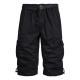 Mens Capri Pants Loose Straight-leg Mid-length Trousers