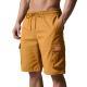 Mens Solid-Color Drawstring Loose Casual Straight-Leg Workshorts