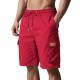 Mens Solid-Color Drawstring Loose Casual Straight-Leg Workshorts
