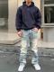 B2 - Non-elastic Small Straight-leg Pants