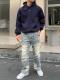 B2 - Non-elastic Small Straight-leg Pants