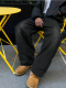 K-Label Stretch-free Straight-leg Pants