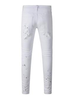 Shanxi Stretchy Slim Straight Pants