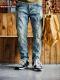 Slim-fit Elastic Straight-leg Pants