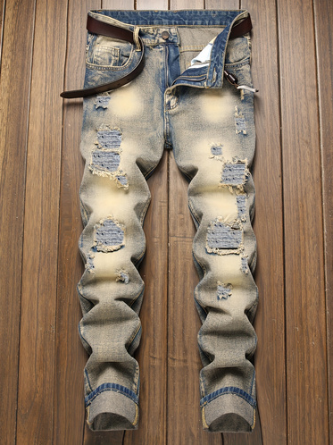 Shanxi Stretchy Slim Straight Pants