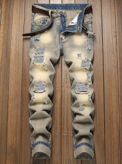Shanxi Stretchy Slim Straight Pants