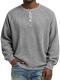 Mens Fashionable Printed Casual Long-sleeve Shirt