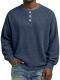 Mens Fashionable Printed Casual Long-sleeve Shirt