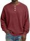Mens Fashionable Printed Casual Long-sleeve Shirt