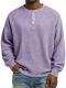 Mens Fashionable Printed Casual Long-sleeve Shirt