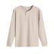 Pullover New Style Combed Pure Cotton Long Sleeve