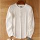 European And American Mens Cotton Waffle-Weave Long-Sleeve T-Shirt Base Layer