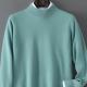 Mens Casual Loose-Fitting Cashmere Base-Layer Sweater