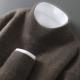 Mens Casual Loose-Fitting Cashmere Base-Layer Sweater