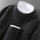 Mens Casual Loose-Fitting Cashmere Base-Layer Sweater