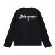 High-end Top American High-street Letter-embroidered Long-sleeve T-shirt For Men