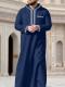Middle Eastern Mens Robe With Long Sleeves And A Hood For International Trade