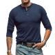 Mens Fashionable Pure Cotton Crewneck Long-Sleeve