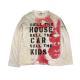 New Vintage-style Grunge Long-sleeve With A Secondhand Vibe