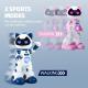 Intelligent Programming Gesture Induction Robot Spray Cool Breathing Lamp Childrens Toys